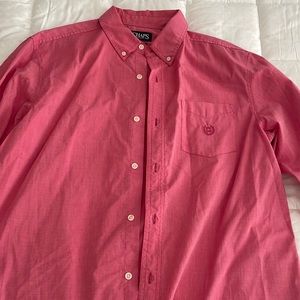 Chaps Easy Care men’s long sleeve button down, L